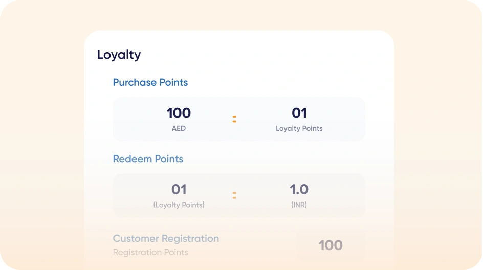 CRM and Loyalty Features