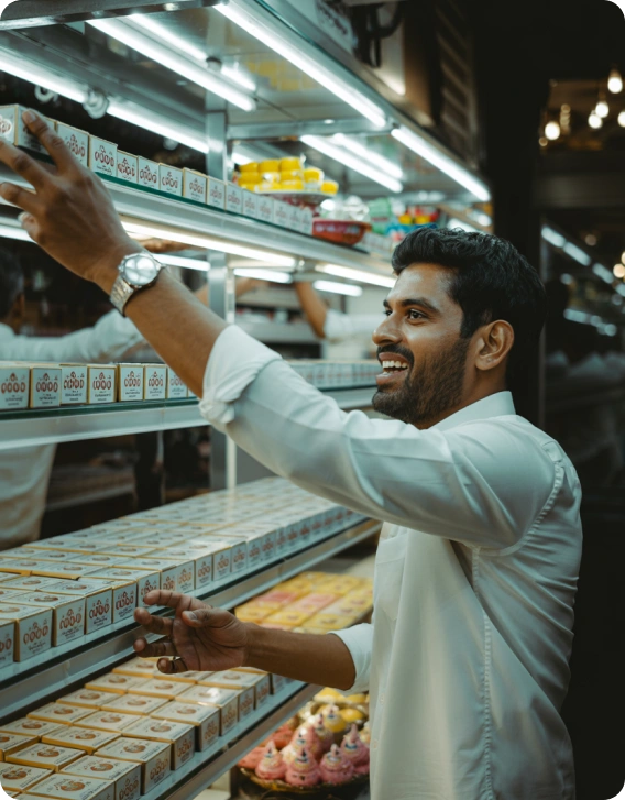 Stock up your best-selling sweets & ingredients