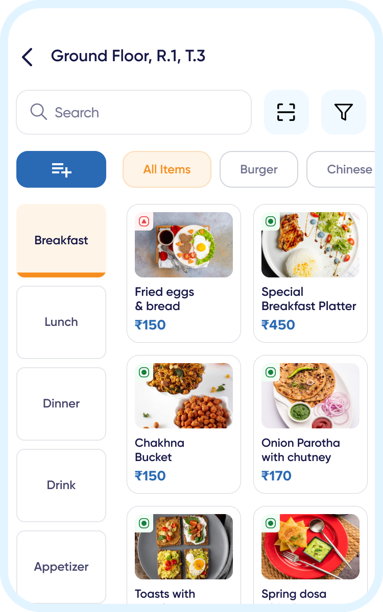 Your Menu, Always Accurate and Ready to Sell.