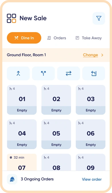 Centralized order control